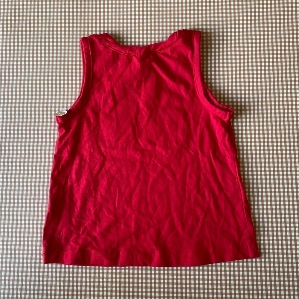 Carter’s All American Cutie Red tank top. Size 4. NWT‎